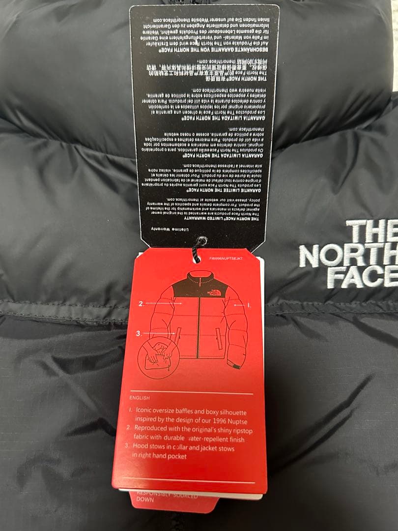THE NORTH FACE Nuptse ダウンジャケット ブラック