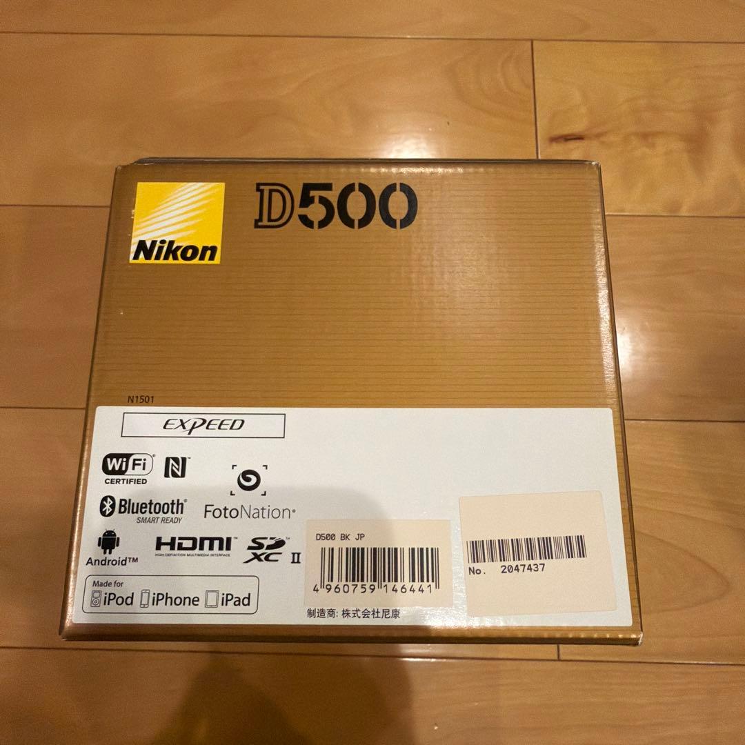 極美品　Nikon D500 BODY