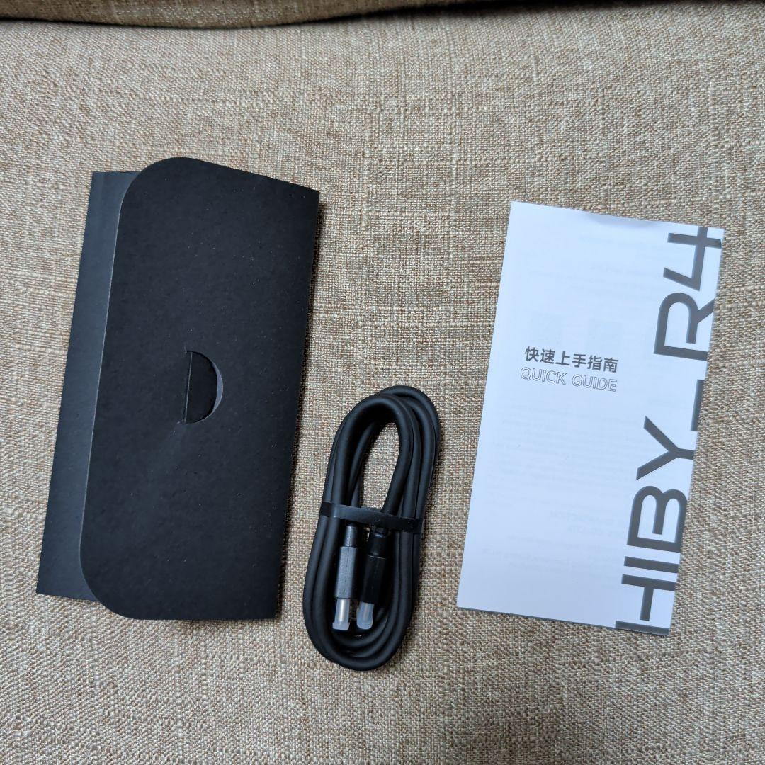 HIBY R4 銀白　美品