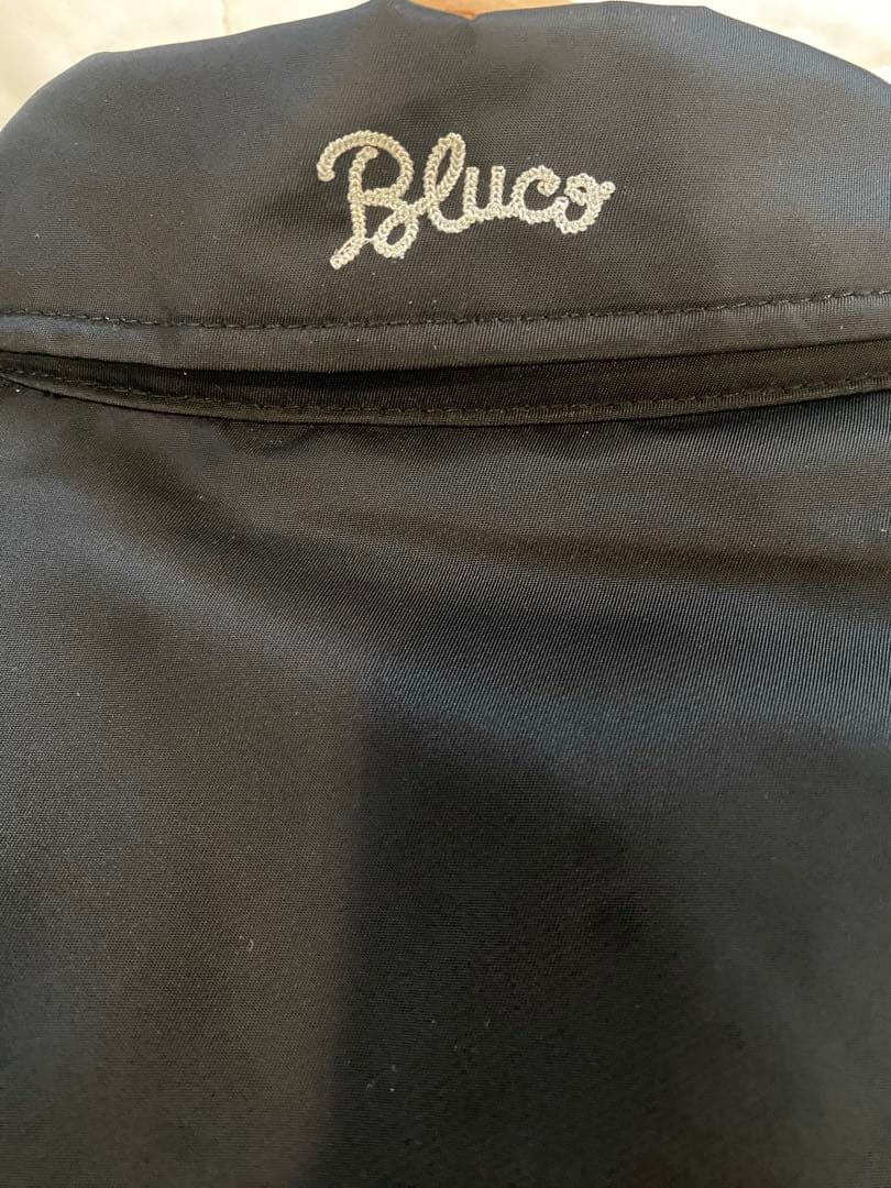 Bluco ブラック ナイロンジャケット