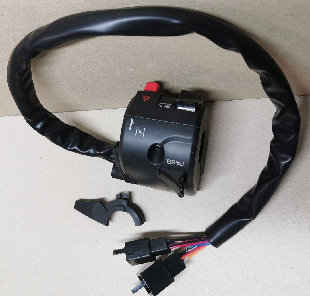 新品*ゼファー400(1993～1995年式)純正左スイッチ(チョークレバー付)