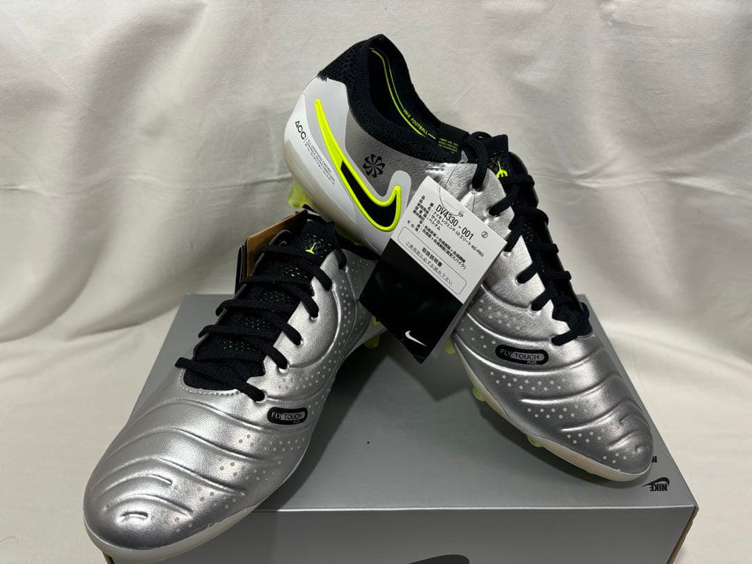 シューズ nike legend 10 elite ag-pro silver 28.5