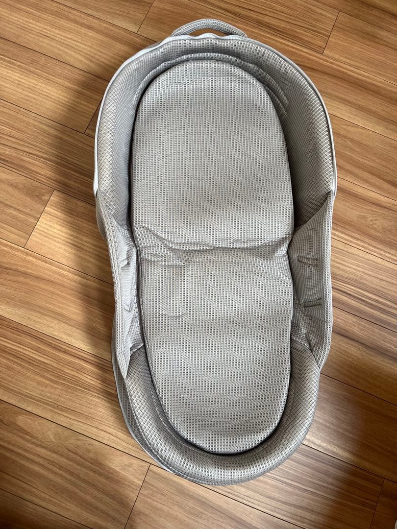 ネオママイズムneomamaism 折りたたみ式ベッドインベッド　グレージュ