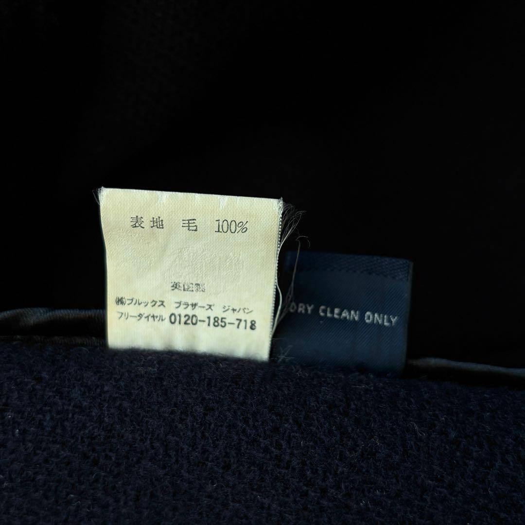 ブルックスブラザーズ ムーアブルック ヘリンボーン ダッフルコート ネイビー