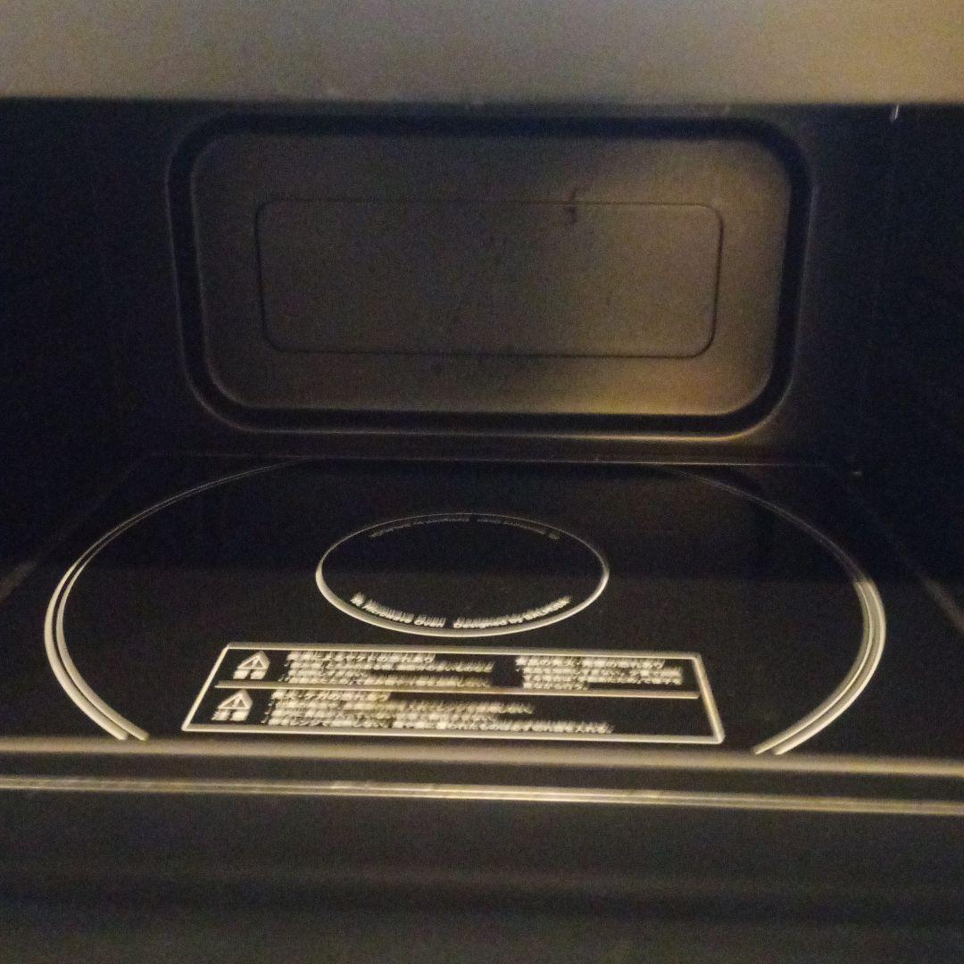 ymrcBALMUDA ブラック 電子レンジ