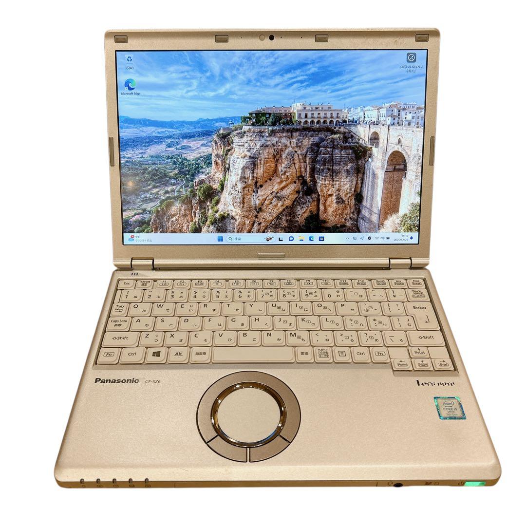 Panasonic CF-SZ6美品 軽量12.1型 ノートパソコン 696