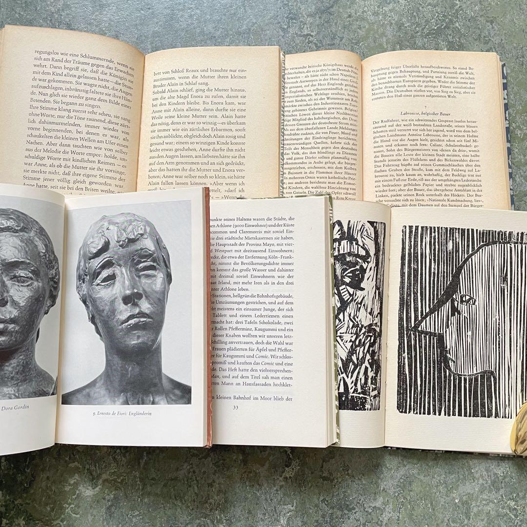 結さまおまとめ【ドイツVeba花瓶 373、インゼル文庫2冊セットと5冊セット】