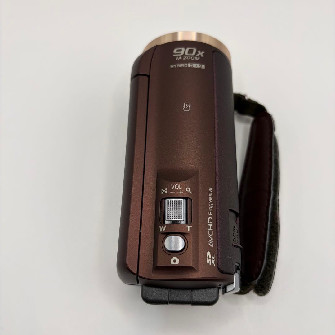 【美品】Panasonic HC-V550M-T ビデオカメラ ブラウン