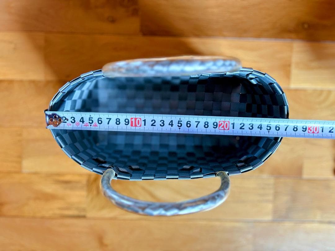 weeksdays ベトナムのかご　XL・XSサイズ　シルバー 2個セット