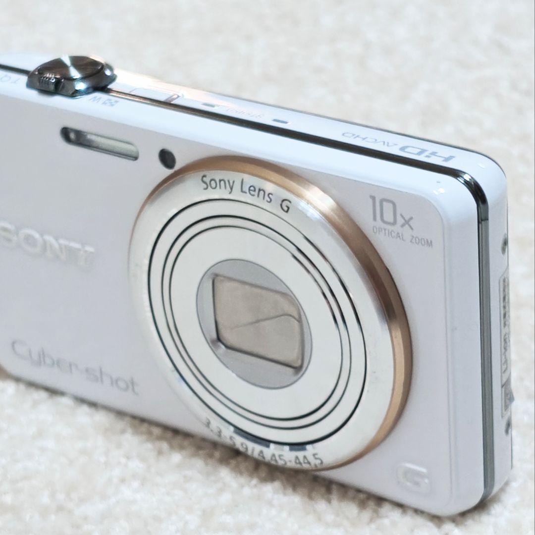 SONY ソニー Cyber-Shot DSC-WX100 ホワイト デジカメ