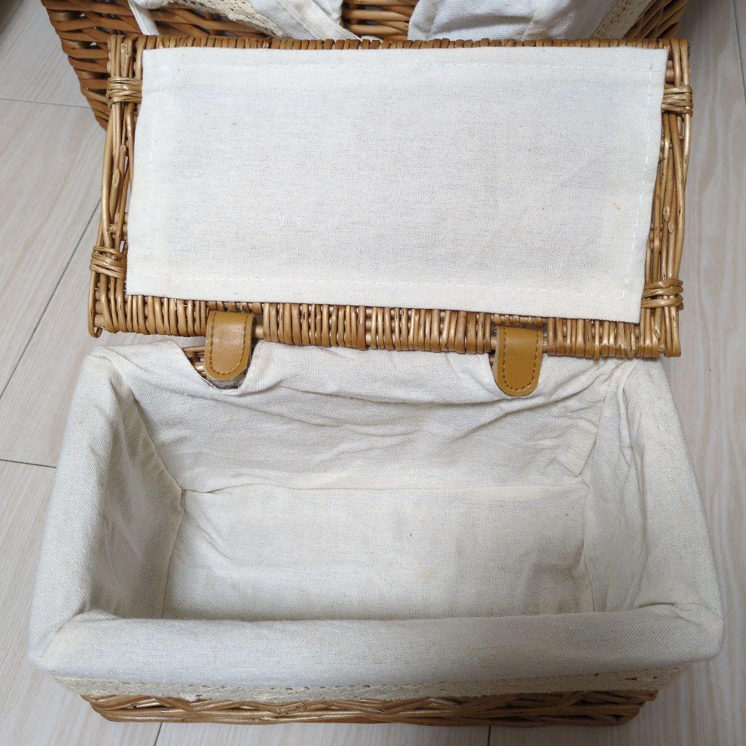 メルカド　バスケット　カゴ　かご　8個セット　籐籠