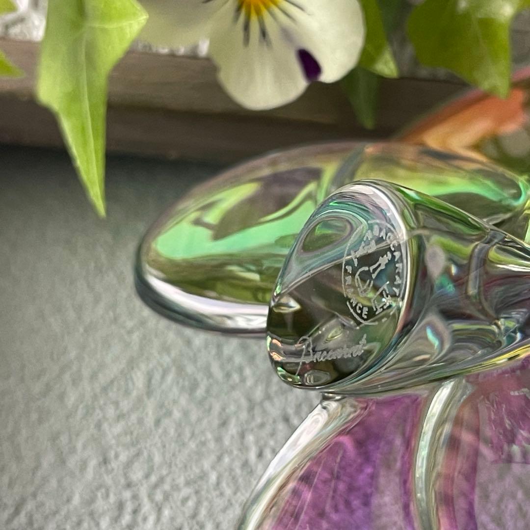 Baccarat ラッキーバタフライ クリスタルガラス　イリゼクリア