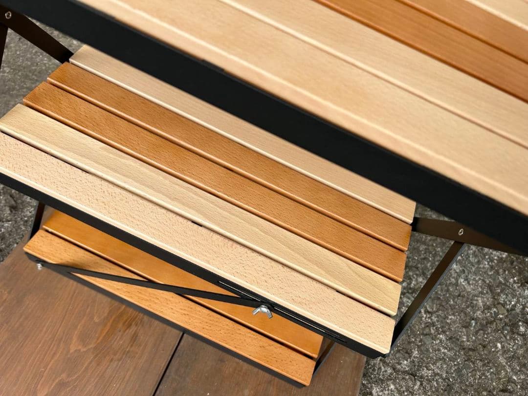 ANOBA 2トーンウッドラック3段 オシャレサイトに 人気！