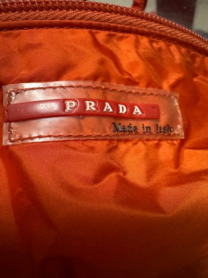 Prada sports プラダスポーツ　ビニールバック