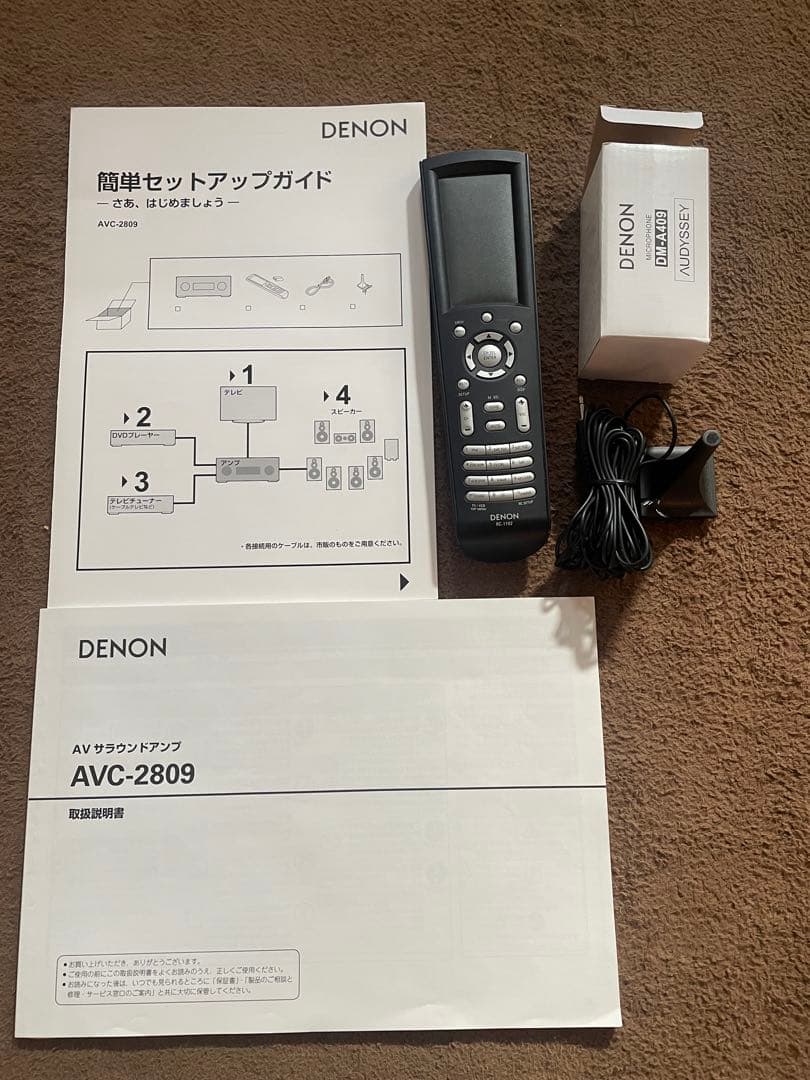 DENON AVアンプ　AVC-2809sp