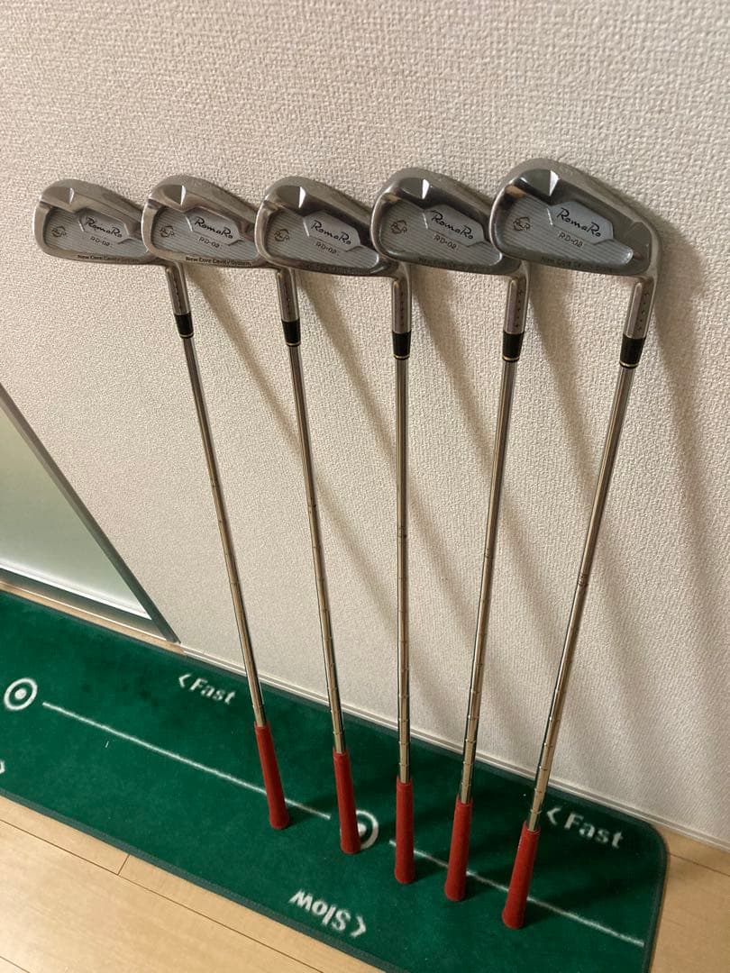 ロマロ　RD-02 アイアン　6-p 5本セット　DG HIGH LAUNCH