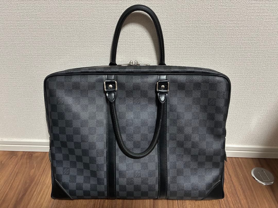 【週末割】ルイ・ヴィトン　ダミエ　ビジネスバッグ