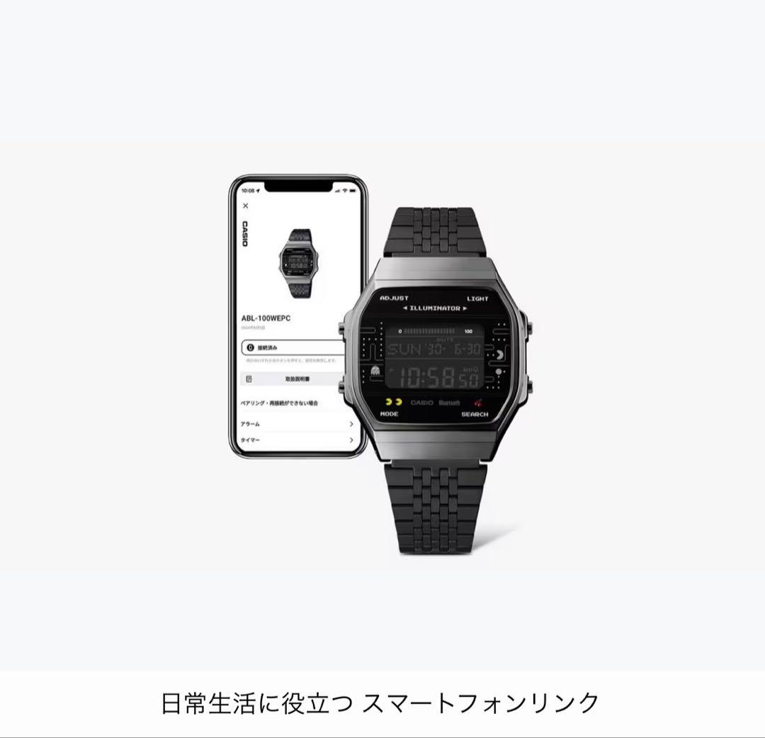 S*a様 【新品】 CASIO カシオ パックマンコラボ ABL-100WEPC