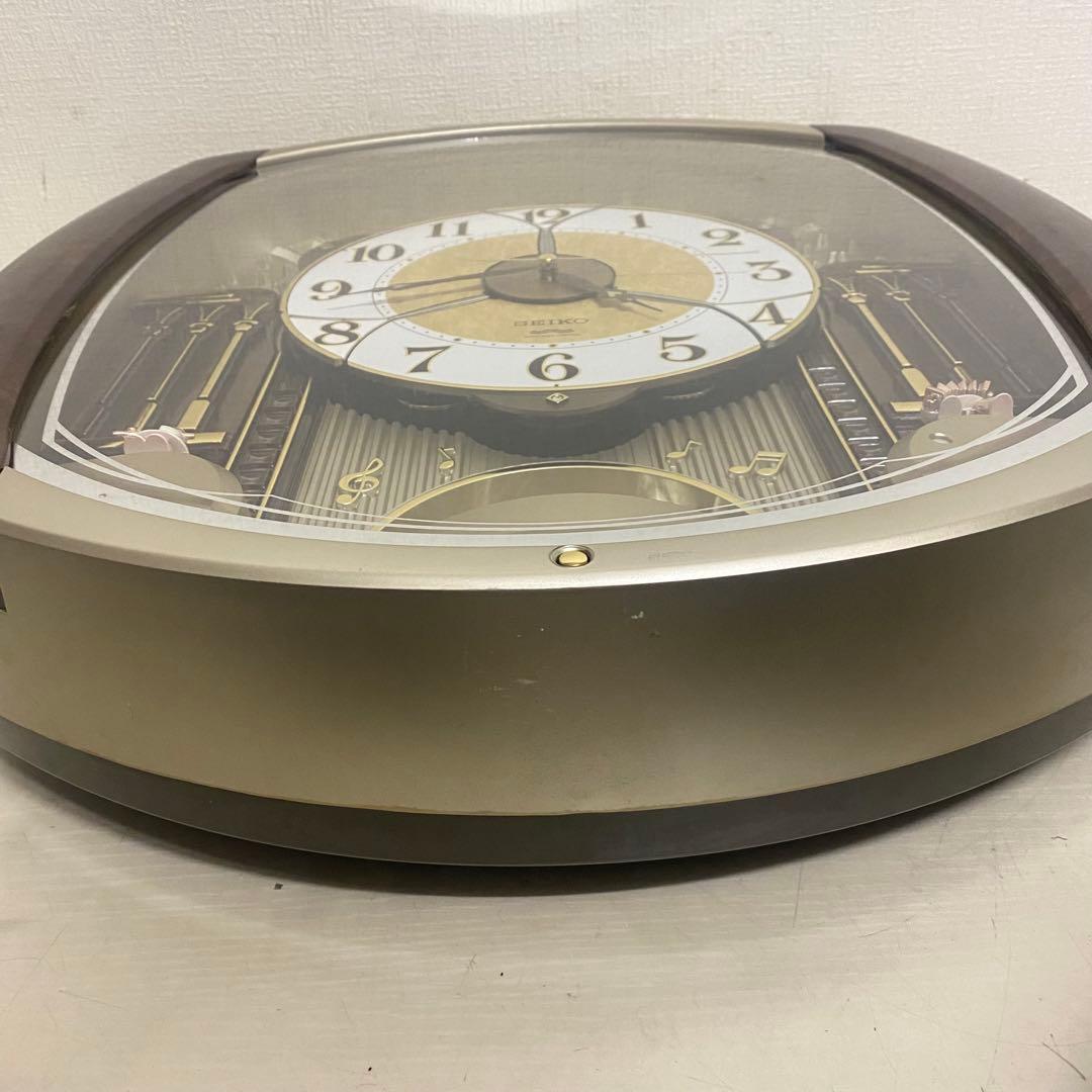 SEIKO からくり時計　アミューズ　メロディ時計　電波時計　RE564H