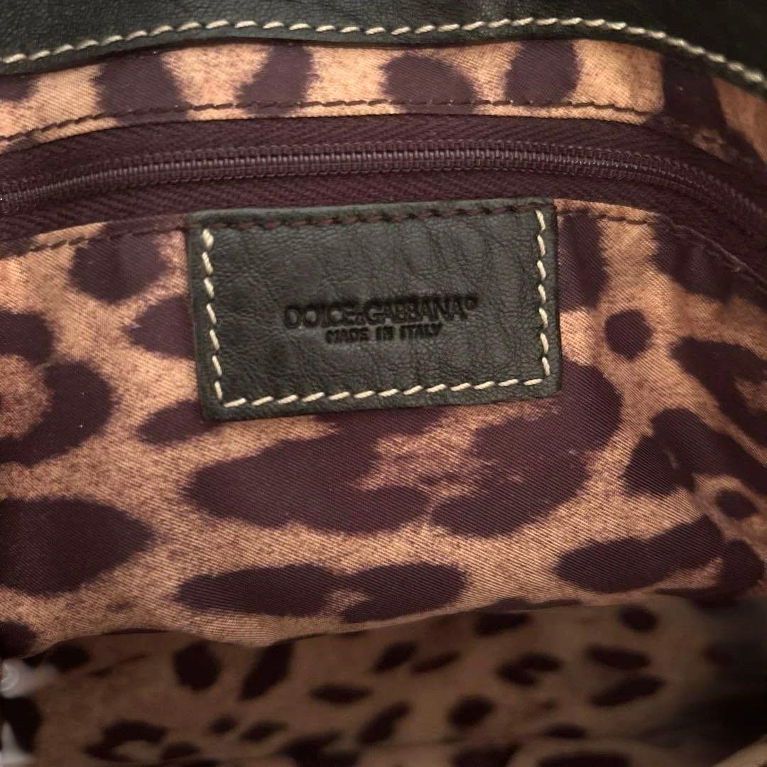 Dolce & Gabbana ショルダーバッグ 焦茶（黒に近い濃い茶色）