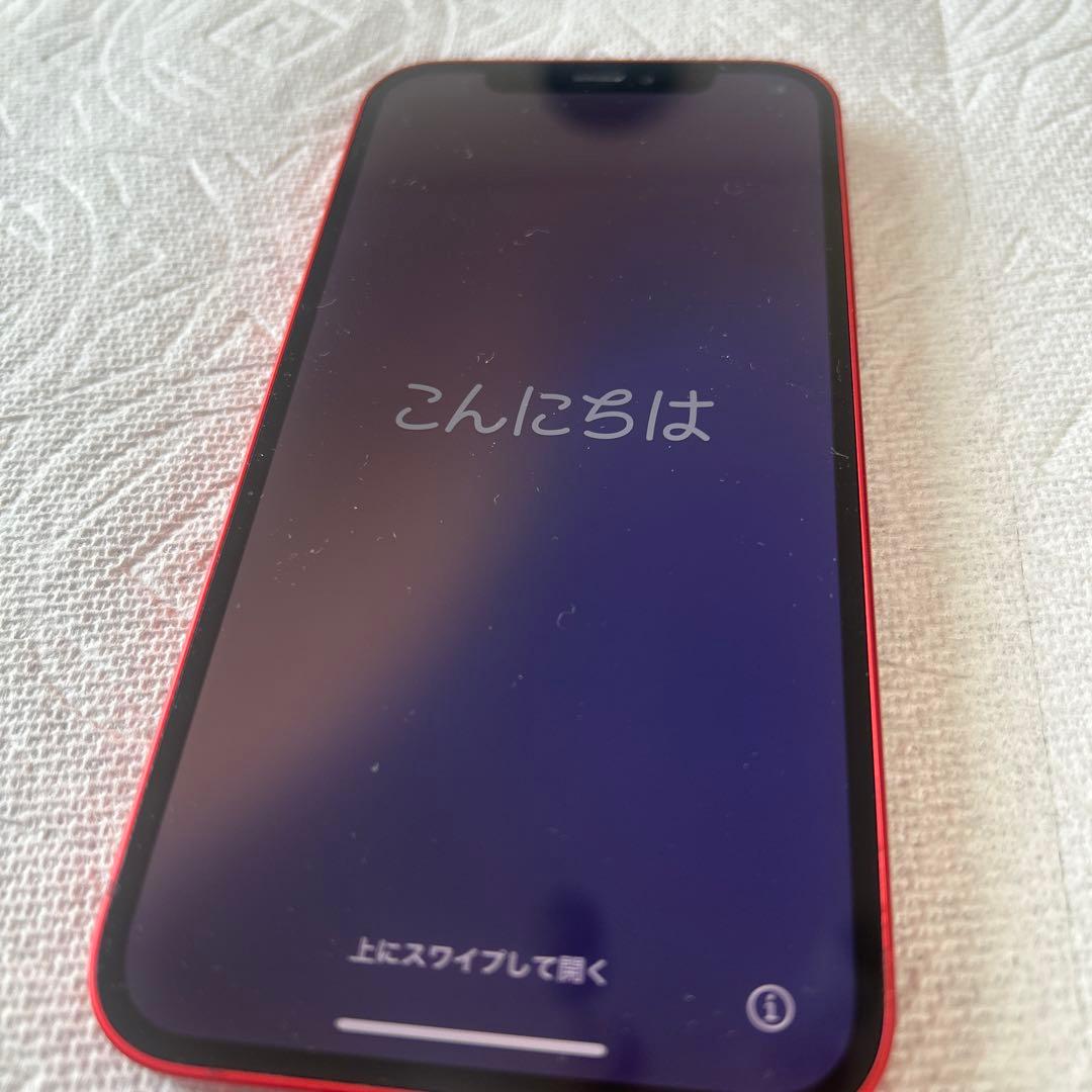 Apple iPhone 12 (PRODUCT RED) 本体　64GB