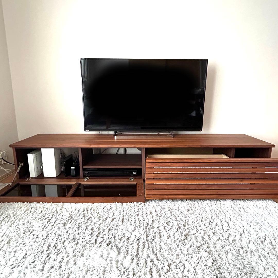 Y*i様 【美品】テレビ台 ローボード 幅200㎝/2m ウォールナット