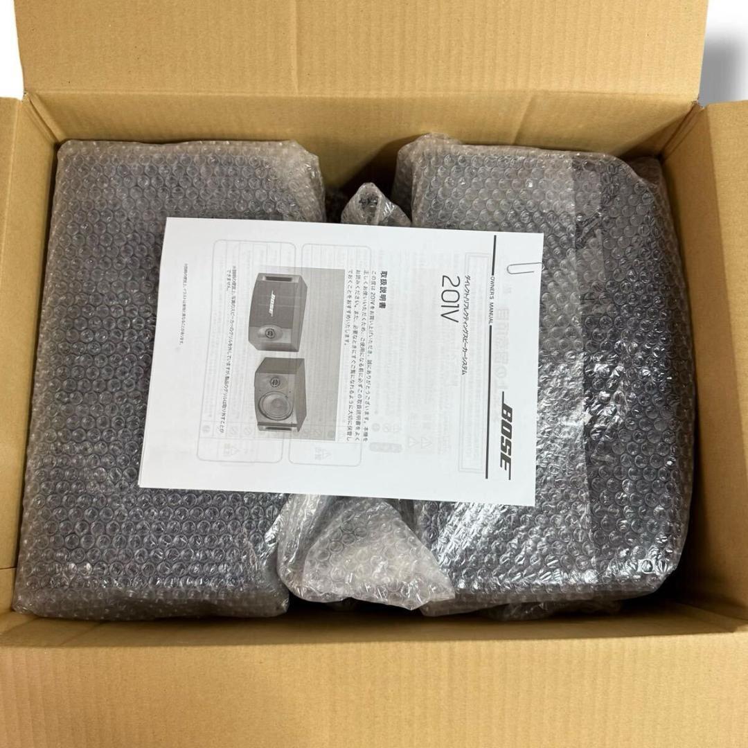 【美品】BOSE 201V スピーカー システム 2ホン 連番 取り付け金具付