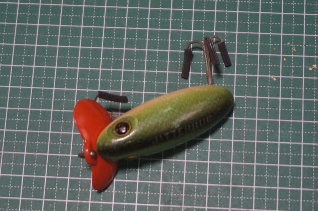 ルアー・フライ USED OLD FRED ABOGAST JITTERBUG WAR II 3