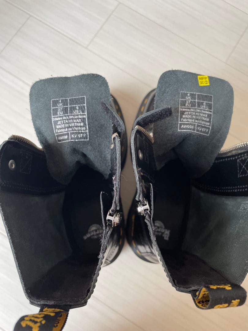【美品】Dr.Martens ブーツ Jetta Hi Max UK4 厚底