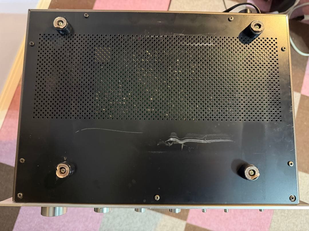 動作品　DENON TU-355 チューナー　デノン　当時物マニュアル付き