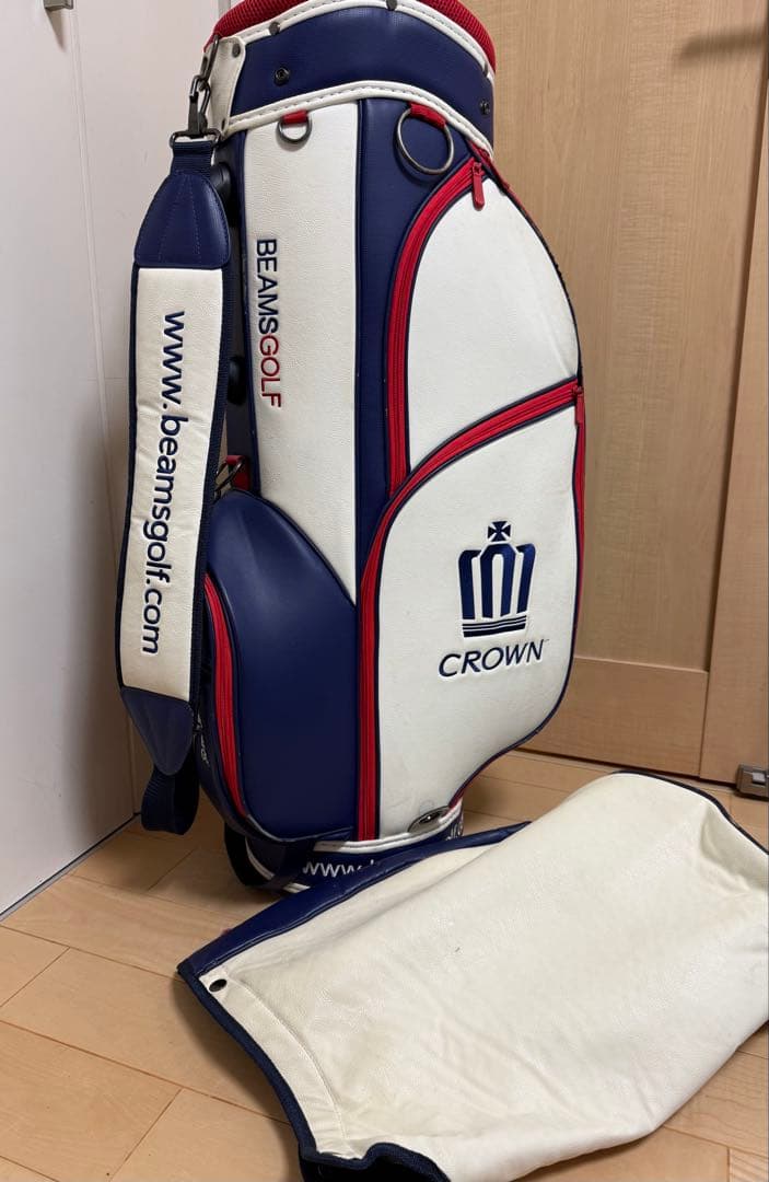 非売品★ビームス★クラウン★キャディバッグ★ゴルフ★ゴルフバッグ★トヨタ★レア