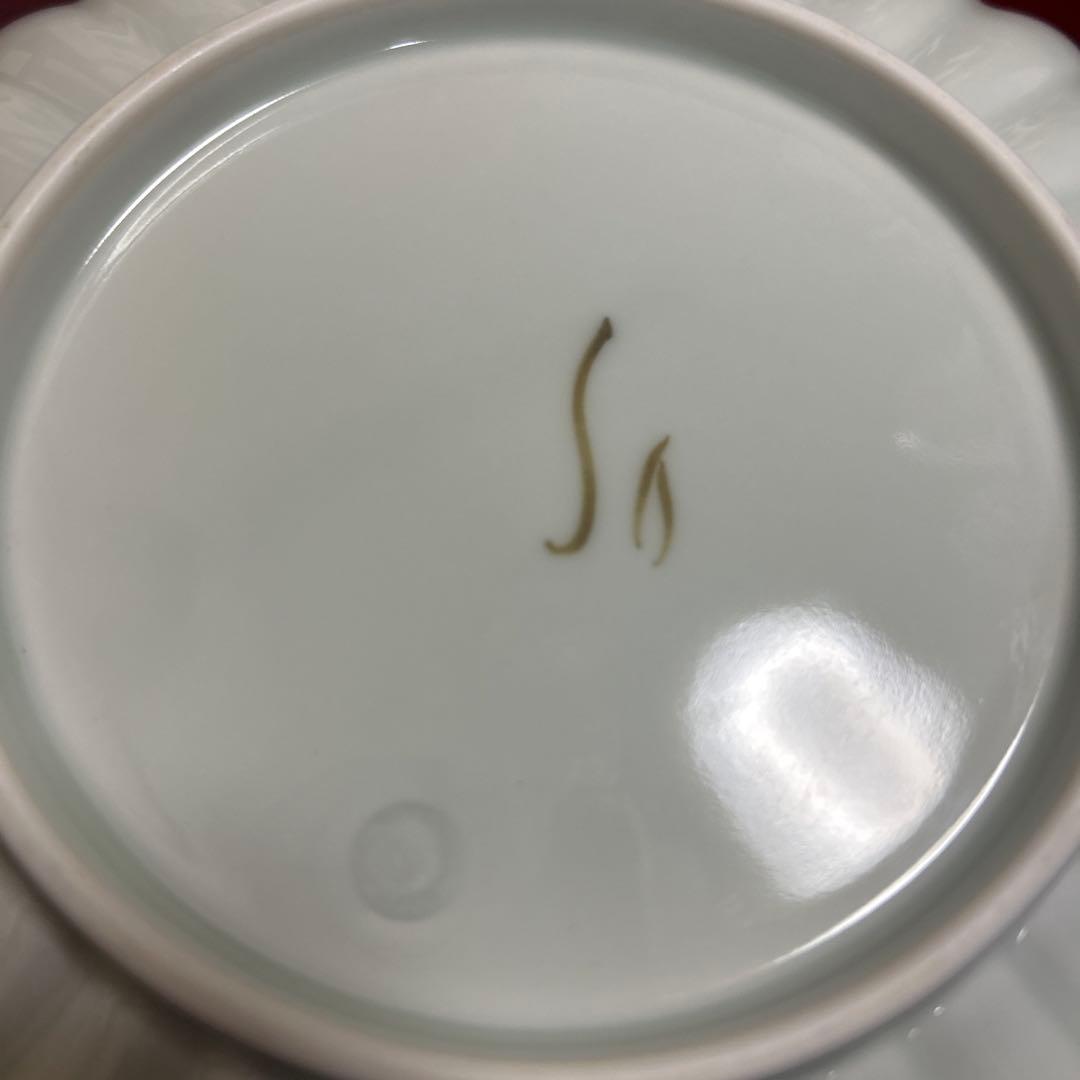 作家　陶芸作家　空萌工房 うさぎ 田口紀美子　菊割皿