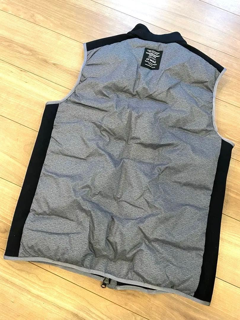 【美品】MASTER BUNNY EDITION ダウンベスト グレー ゴルフ