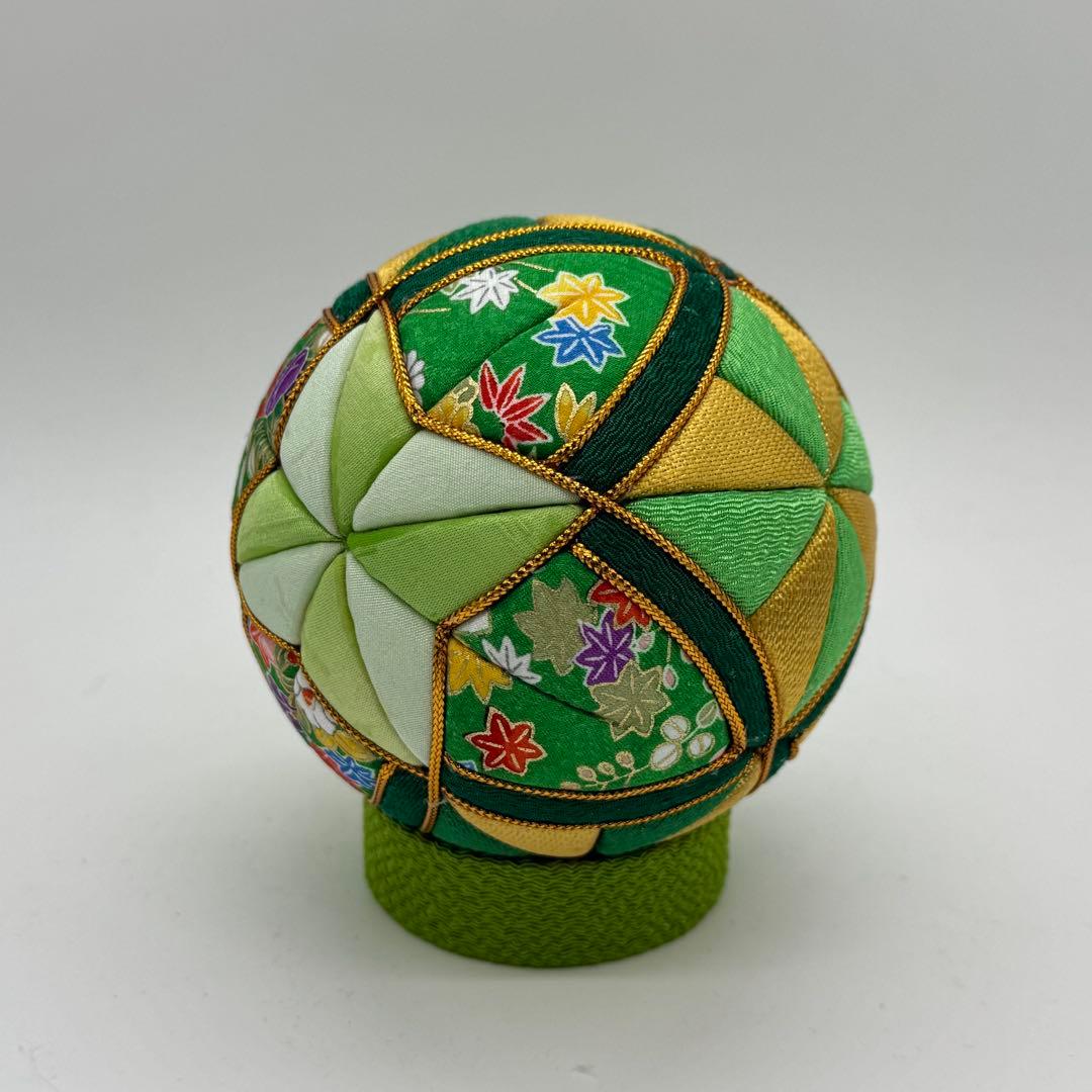 シナモン　木目込みまり　10センチ玉