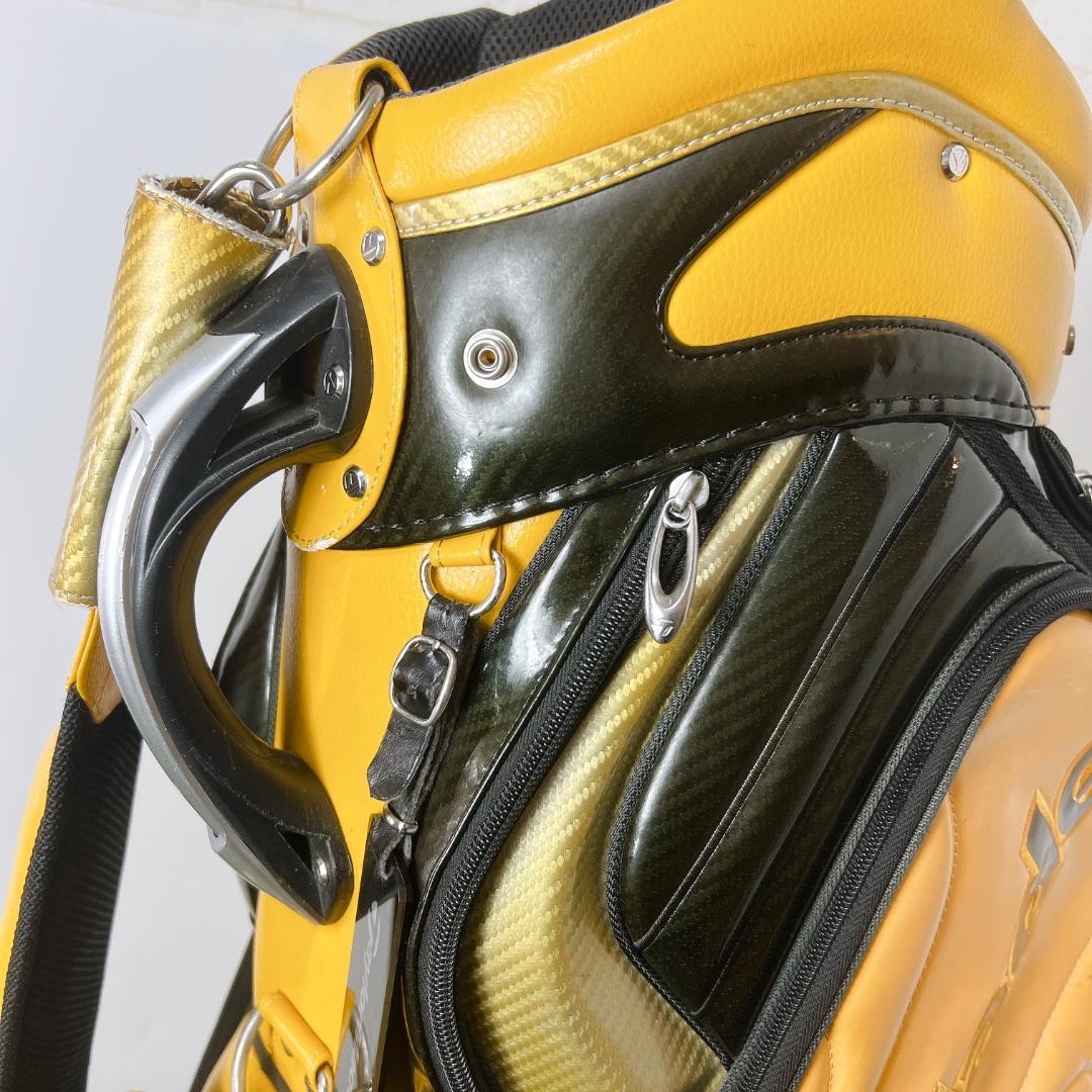 Taylormade テーラーメイド 黄色イエロー ゴルフバッグ キャディバッグ