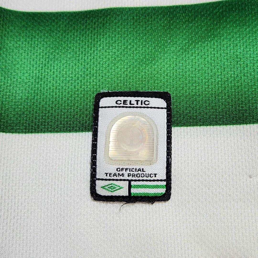 セルティック ユニホーム 2003 100周年 ロゴ 刺繍 アンブロ 半袖シャツ