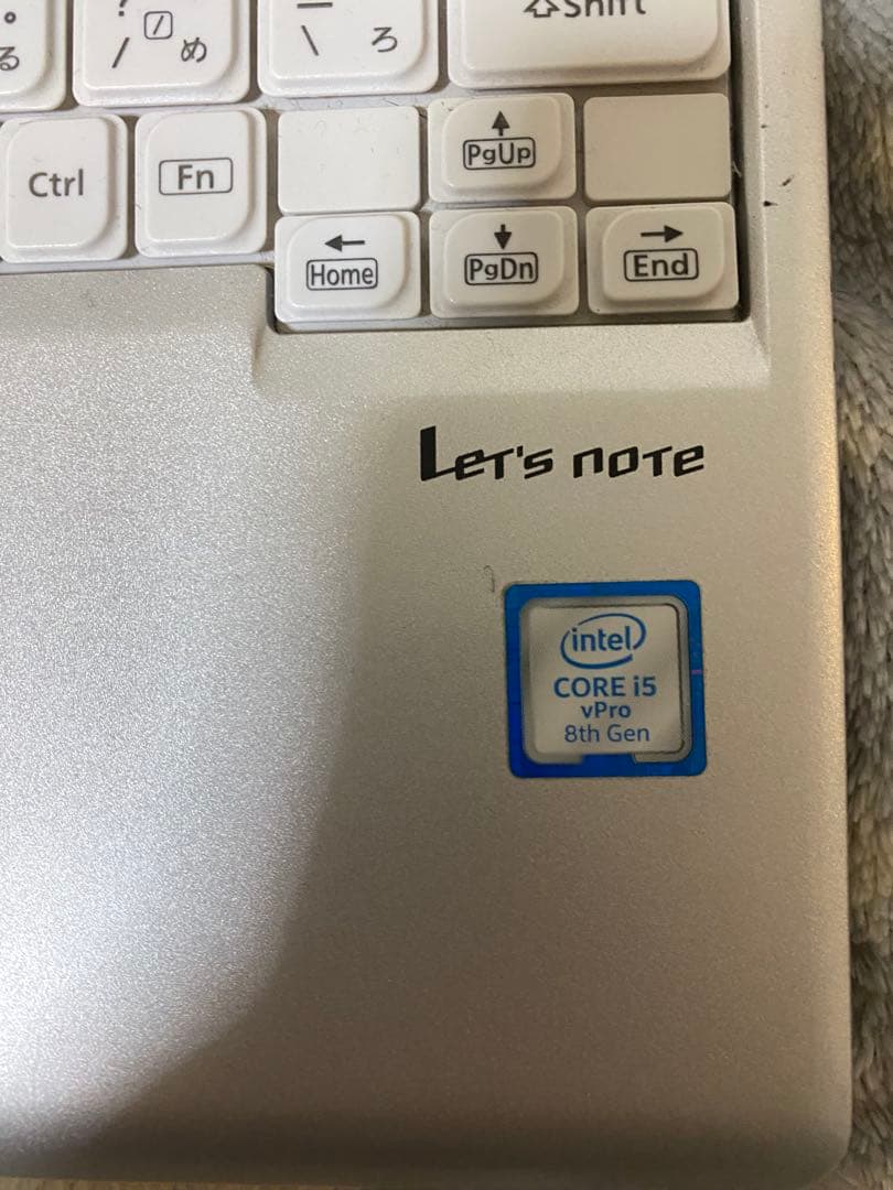 レッツノートCF-SV8 Core i5 8GB256GB DVDマルチ搭載