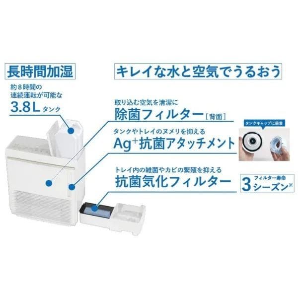 新品 DAINICHI EFH-1200F(W) 加湿セラミックファンヒーター