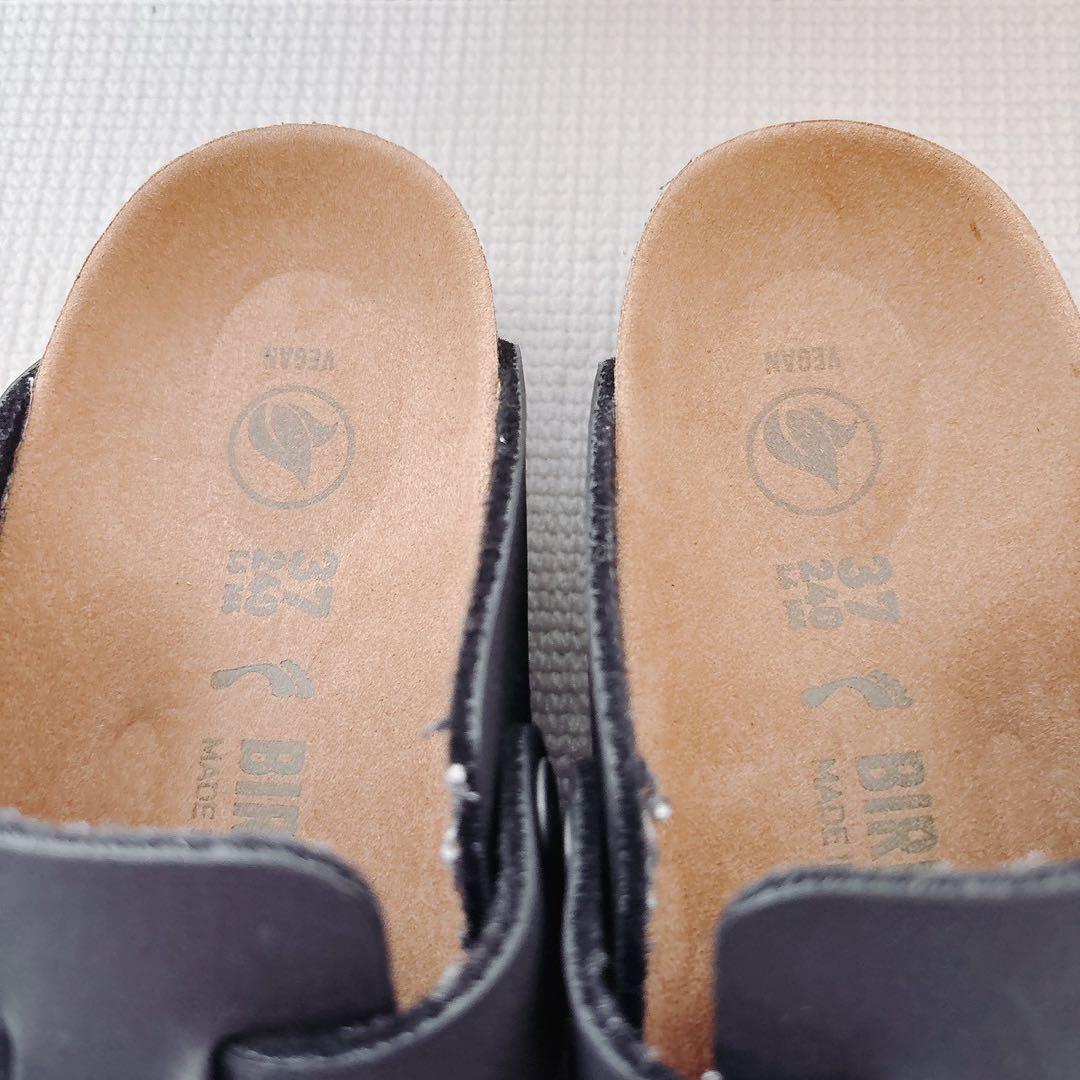 未使用✨ビルケンシュトック ボストン ヴィーガン EU38/24cm ブラック