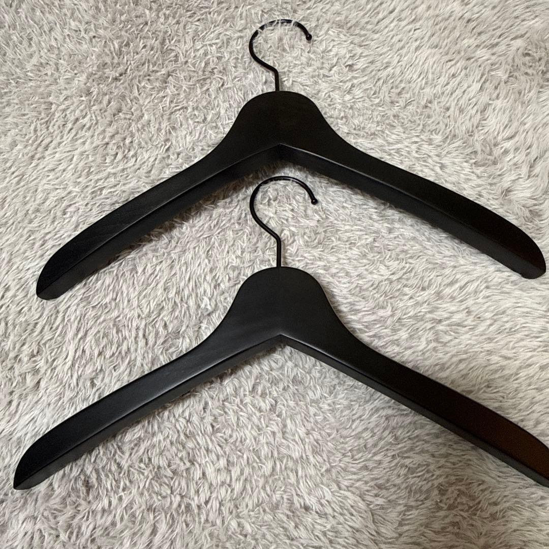 yohji yamamoto 木製ハンガー　2本セット