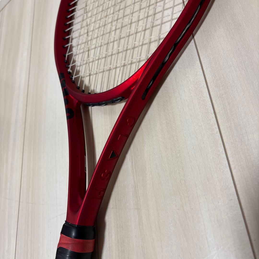【美品】Wilson Clash V2 100 16x19 ラケット