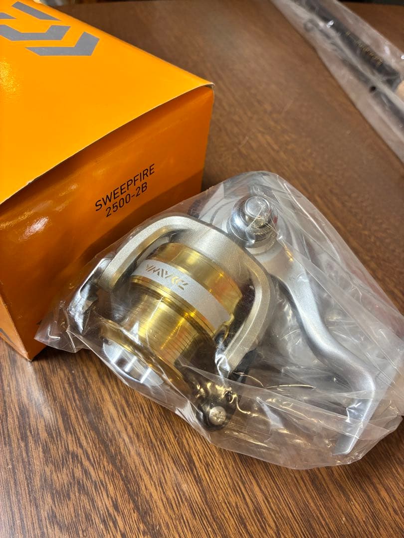 ダイワ スイープファイヤー ロッド　リール　ライン　3点セット　海外モデル