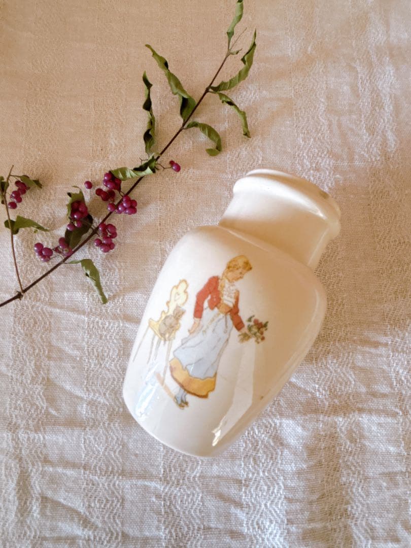 フランスアンティーク　K&G Lunéville マスタードポット①