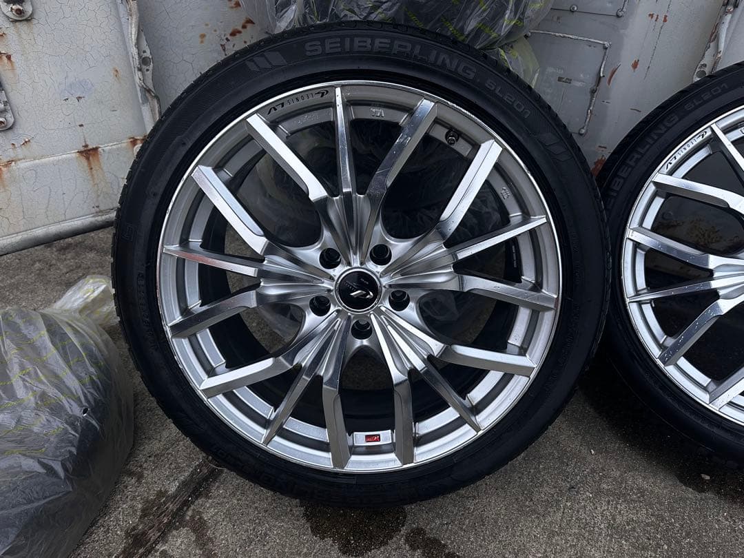 レオニスLV 19インチ 5H114.3 4本セット(タイヤ付き)