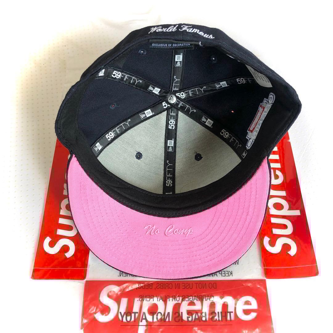 ⚠️1回使用美品⚠️Supreme ブラック ベースボールキャップ