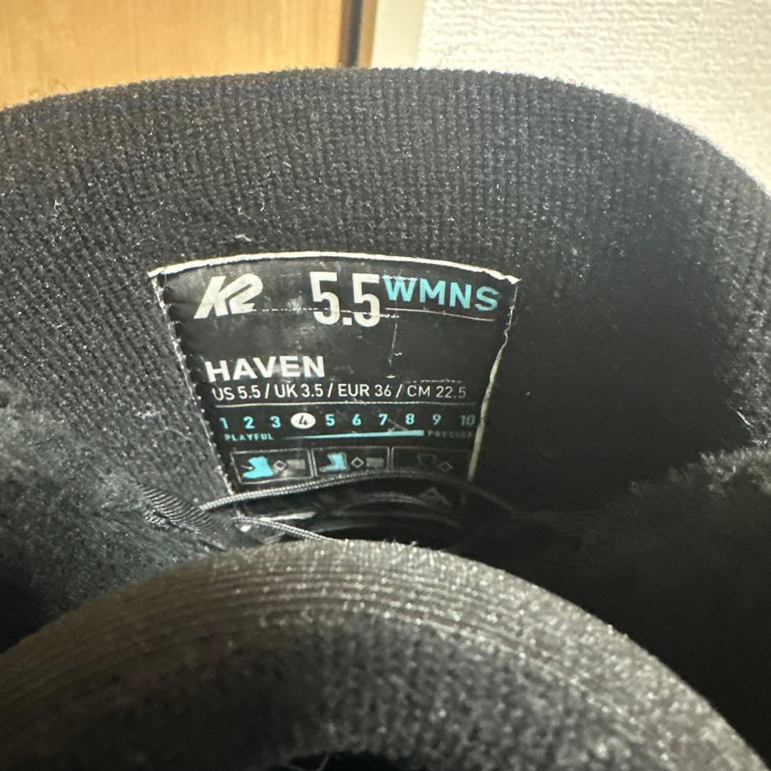 K2 HAVEN レディース スノーボードブーツ BOA スノボ ボア ケーツー