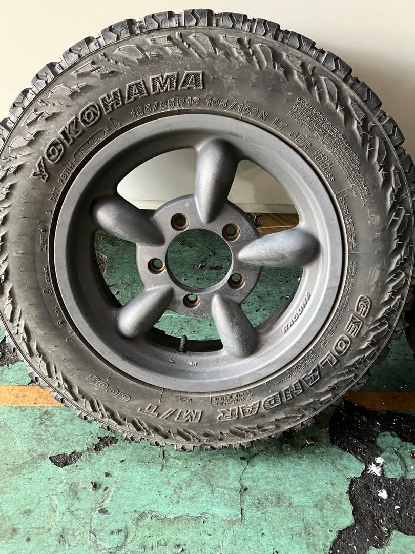 jb23w 6型ラグナキューブホイルヨコハマタイヤセット(たくまん)