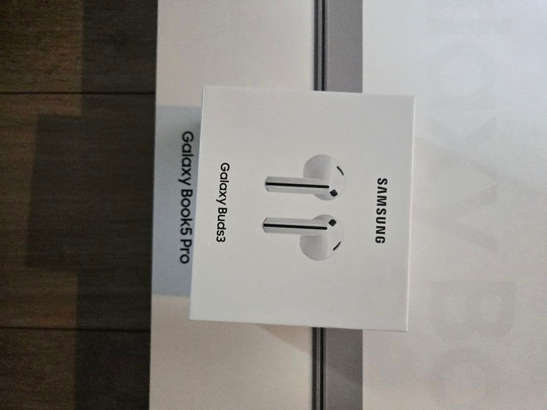 Samsung Galaxy Buds3 ワイヤレスイヤホン ホワイト　未開封