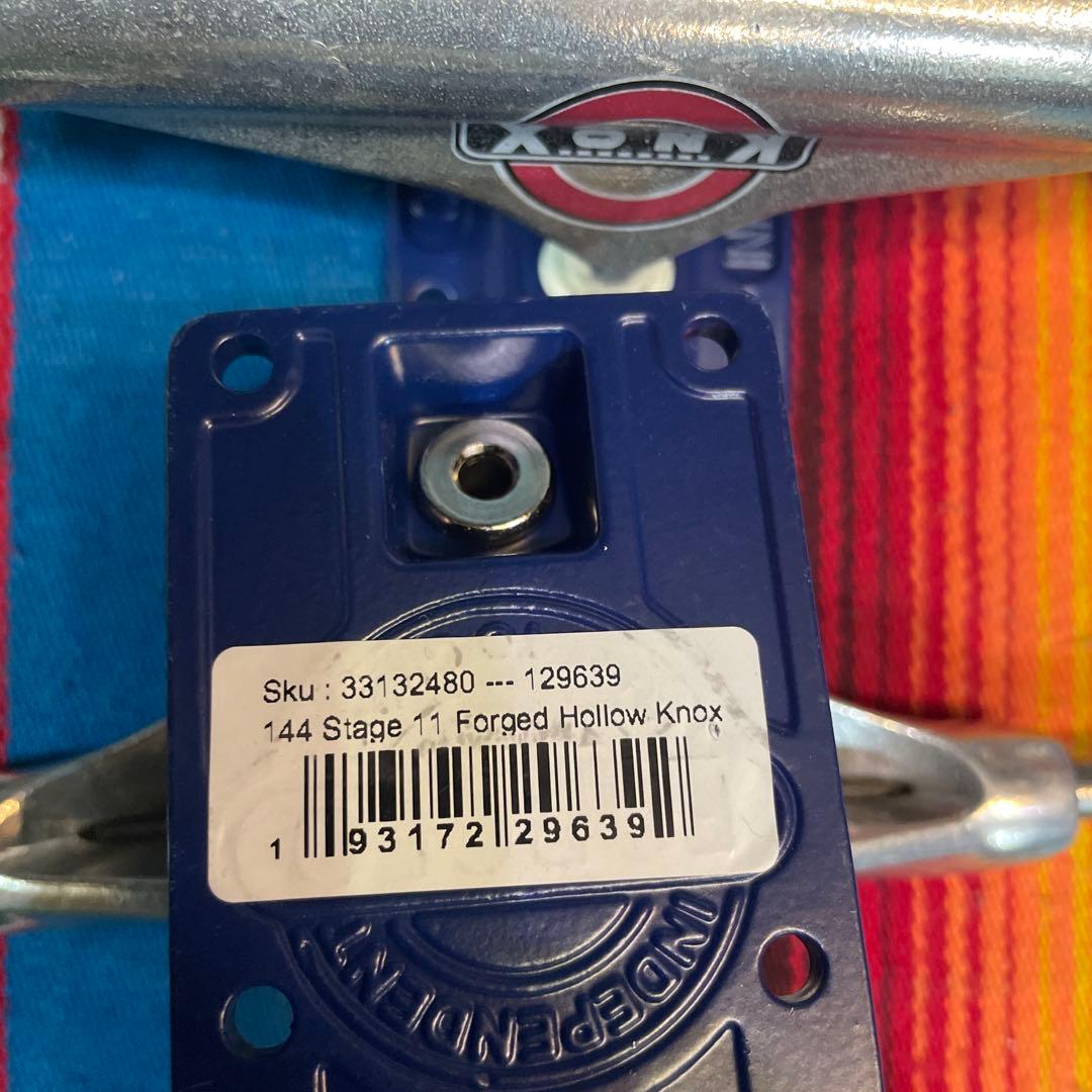 インディ independent 144 Knox スケボートラック一万3800