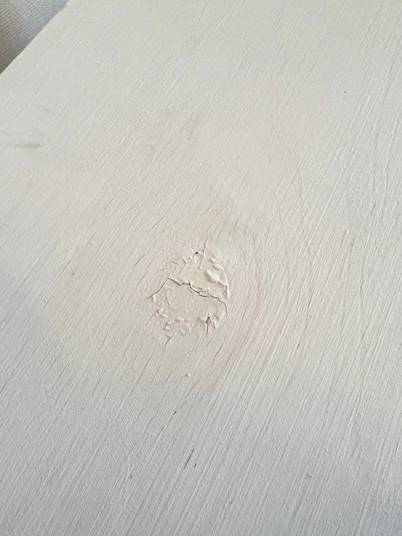 W90 マントルピース　ホワイト ミルクペイント　木製　シャビー